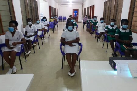 Another batch of 14 health workers (5 from Jasikan District, Oti Region) completes training in Module 1 of our cervical cancer prevention programme