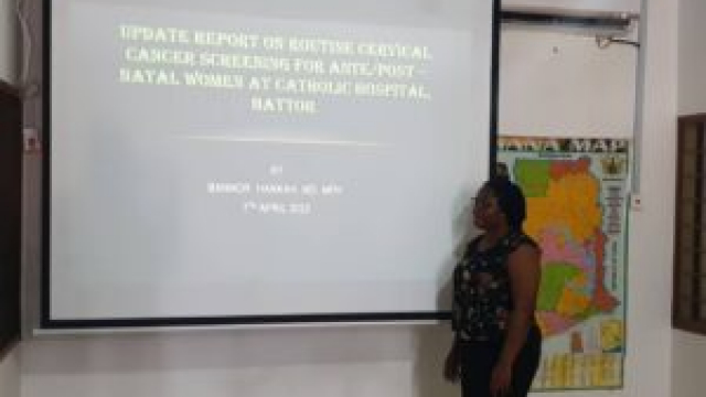 Update report on routine cervical precancer screening for antenatal/postnatal women at Catholic Hospital, Battor