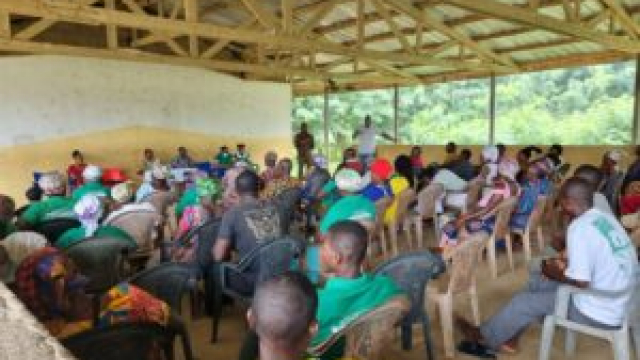 Organised cervical precancer screening takes off in two towns in the North Tongu District of the Volta Region of Ghana