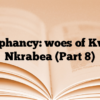 Sycophancy: woes of Kwaku Nkrabea (Part 8)